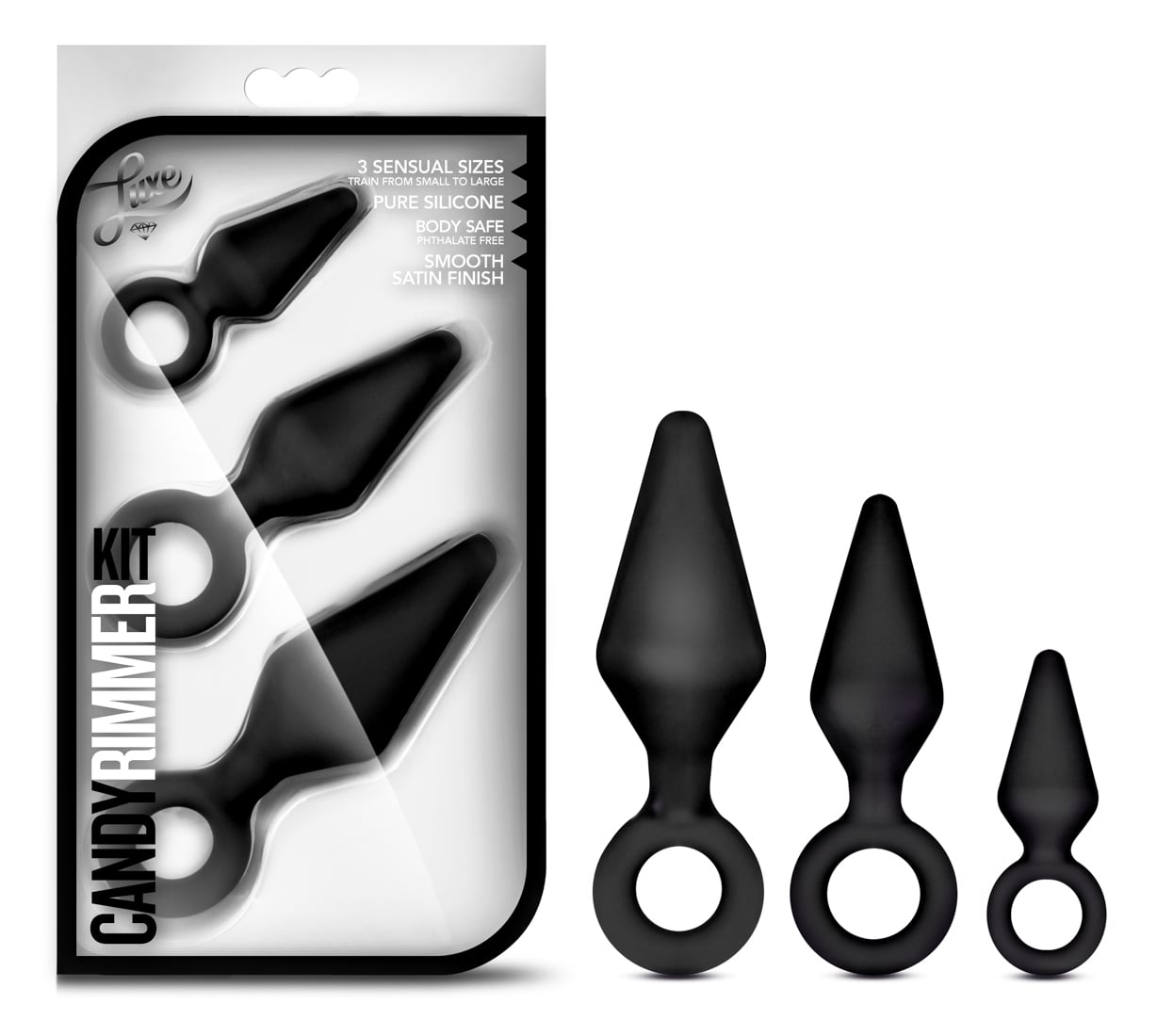 Luxe candy rimmer kit black