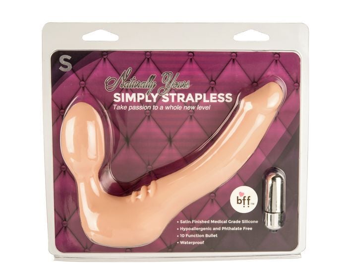 Simply strapless small vanilla