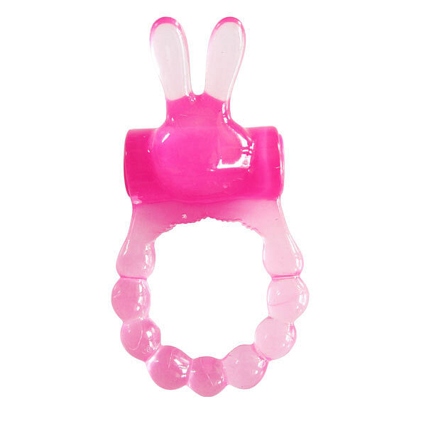 Vibrating Bunny Ring – Pink