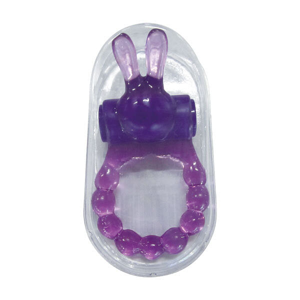 Vibrating Bunny Ring – Purple