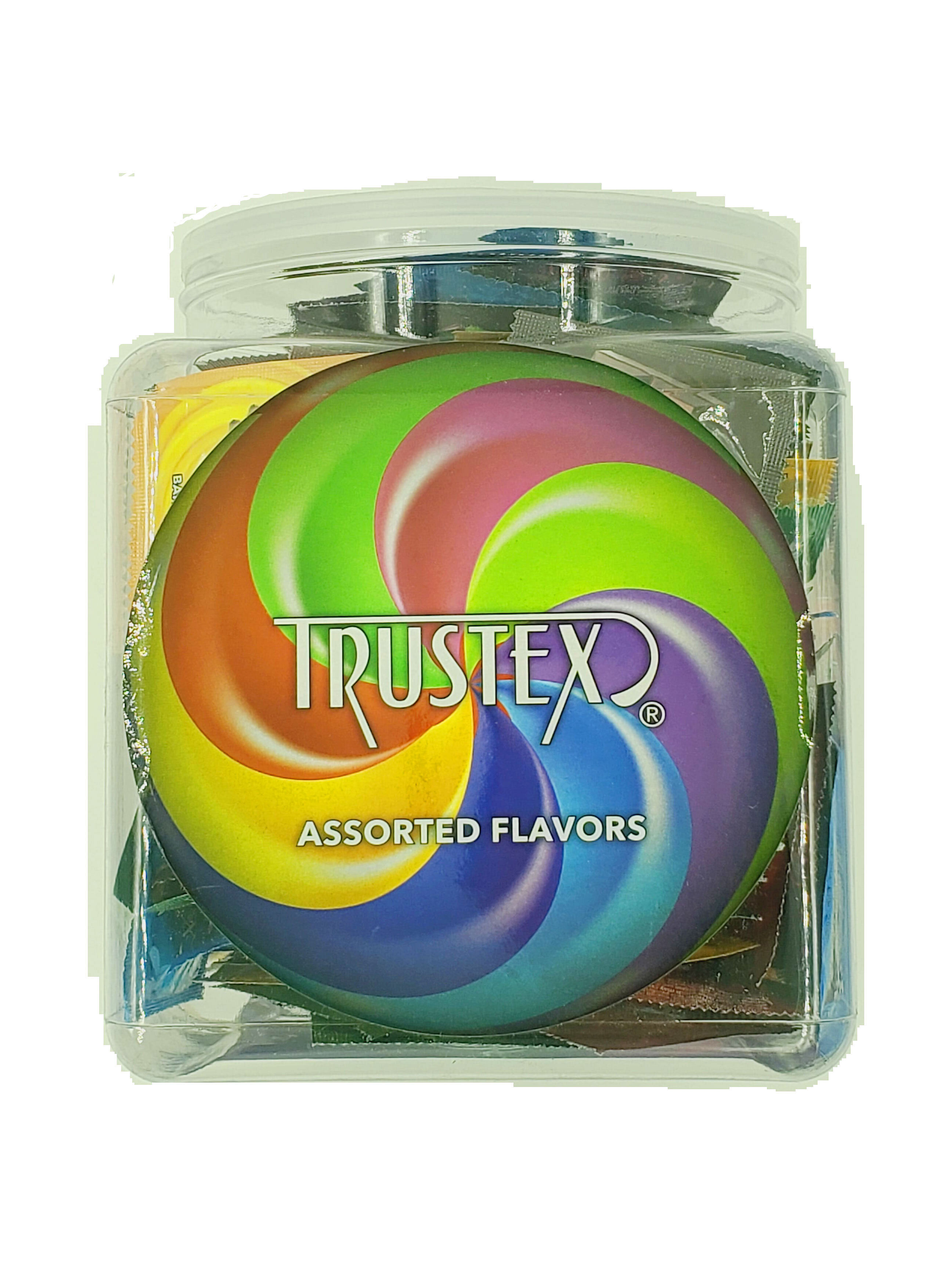 Trustex Flavored Lubricated Condoms 144 Pieces Box – Assorted Flavors