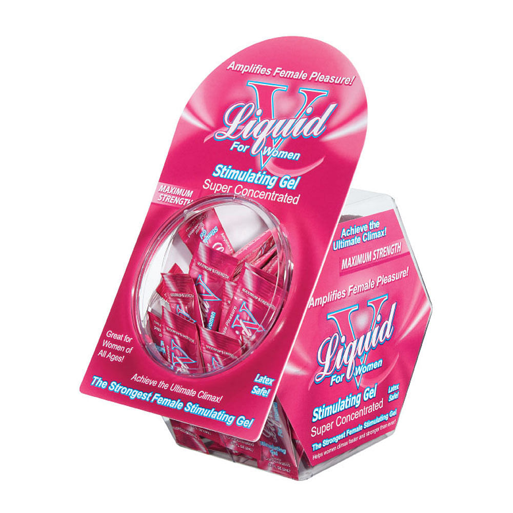 Liquid v for Women – 50 Pieces Jar Display