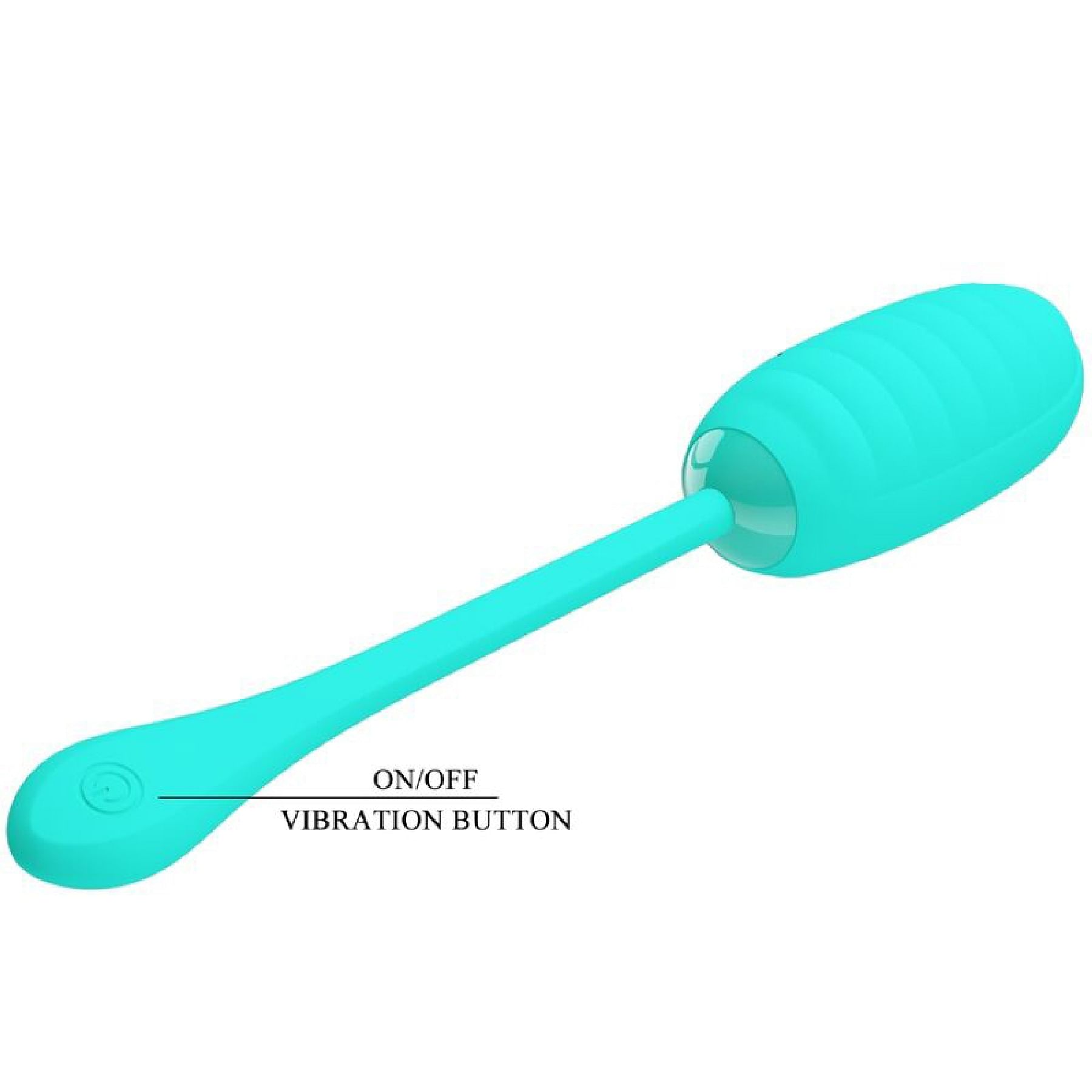 Kirk Rechargeable Vibrating Egg – Turquoise