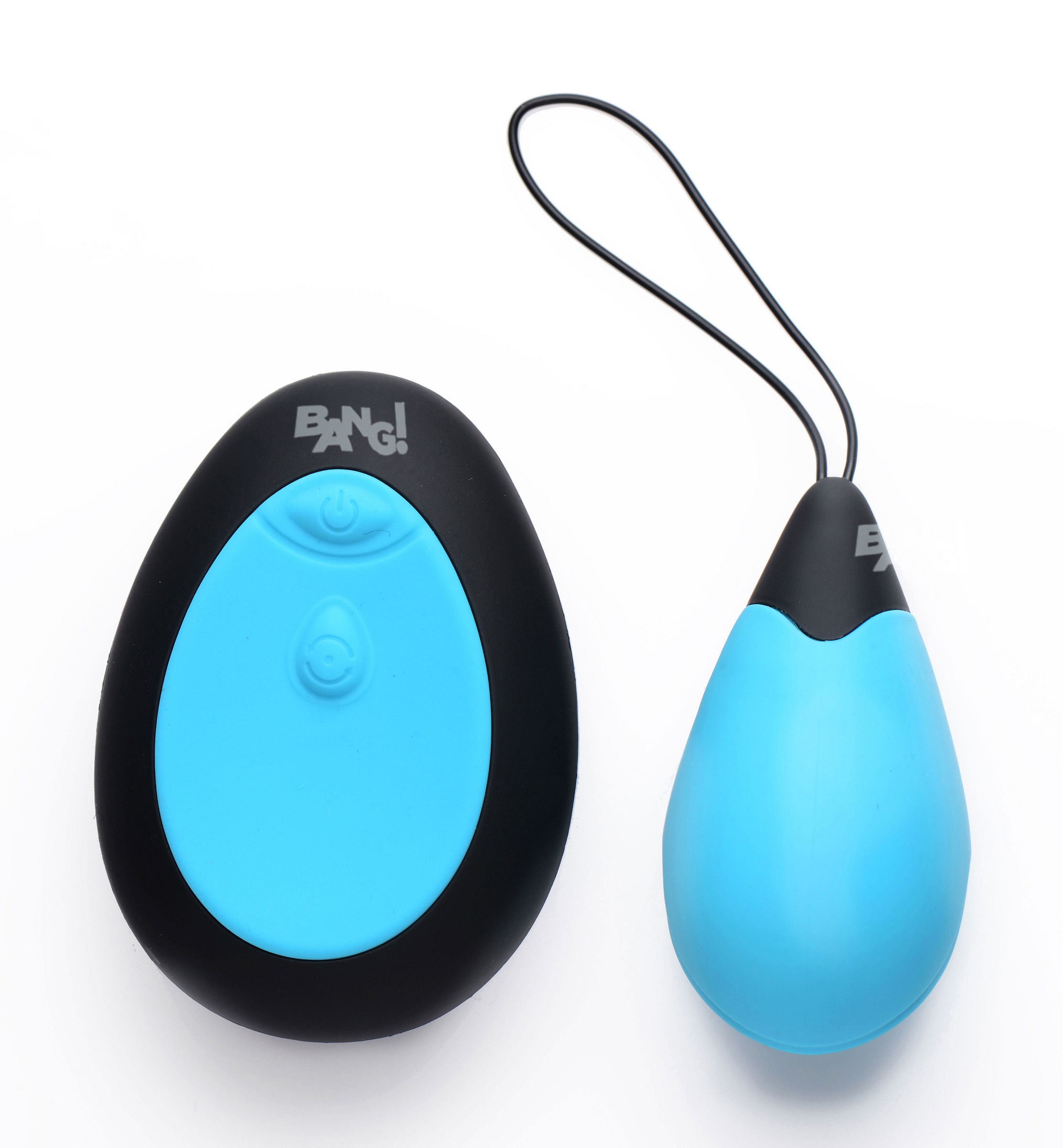 Bang – 10x Silicone Vibrating Egg – Blue