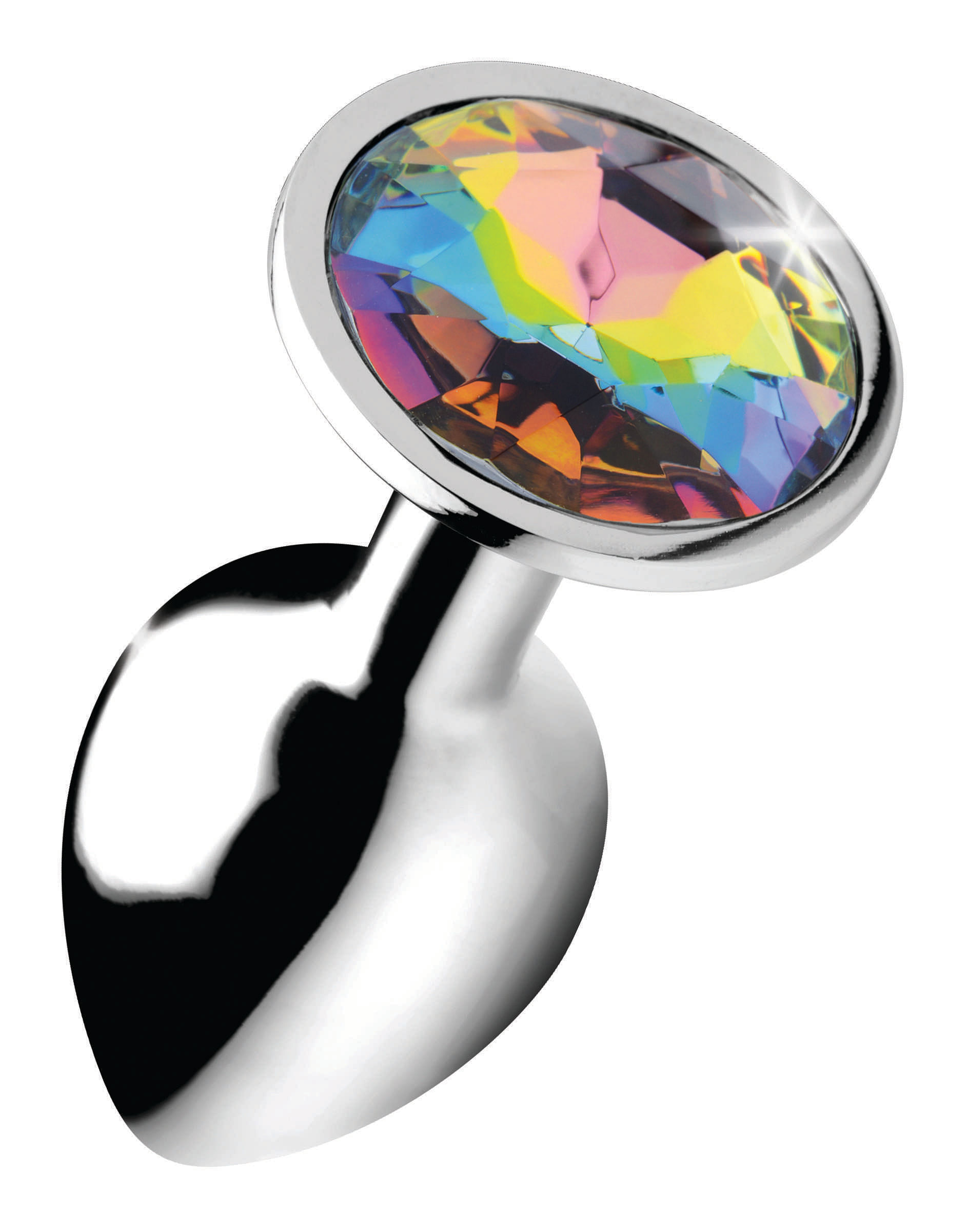 Rainbow Prism Gem Anal Plug – Small