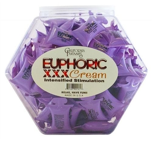 Euphorix XXX Cream – 72 Piece Fishbowl – 10 ml Pillows