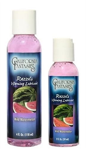 Razzels Warming Lubricant – Wild Watermelon – 4 Oz. Bottle