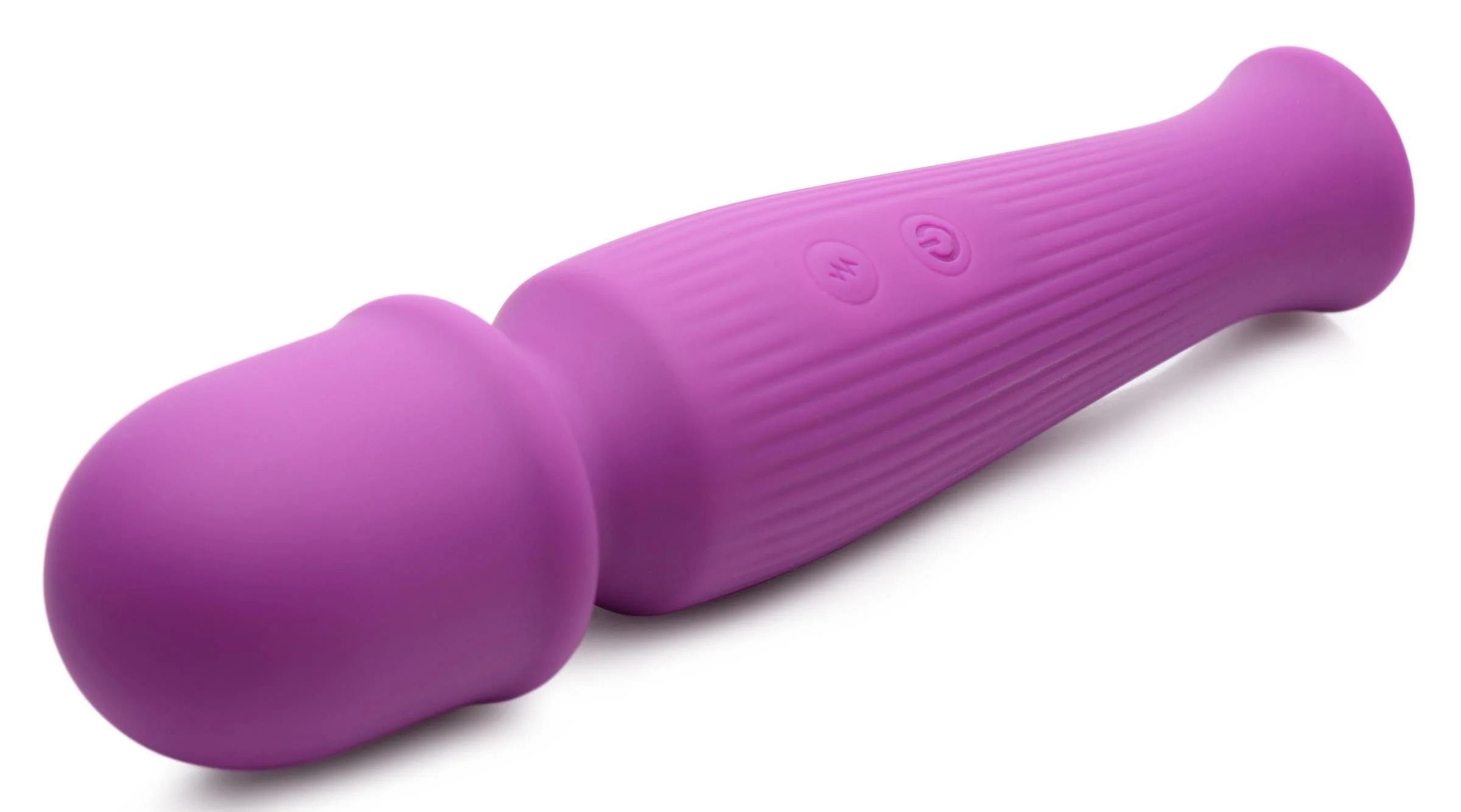 Silicone Wand Massager – Violet