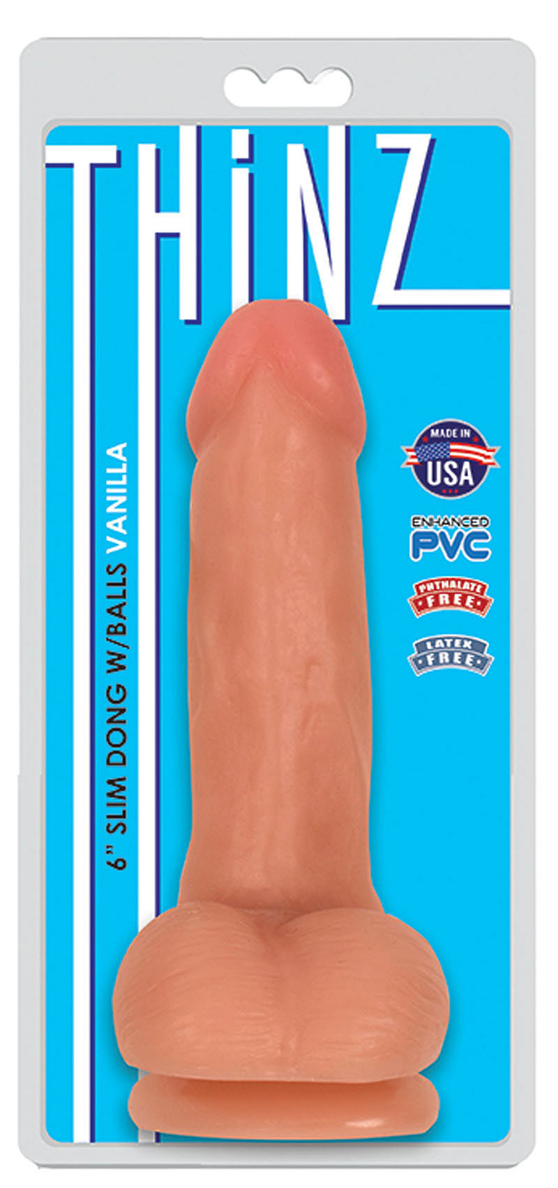 Thinz 6 Inch Slim Dong – Vanilla