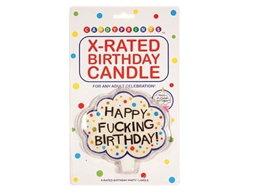 X-Rated Birthday Candle