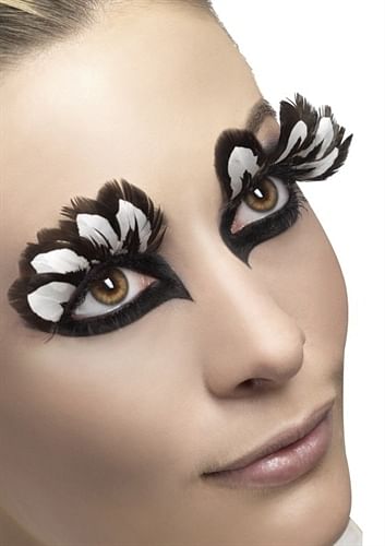 Feather Eyelashes – Brown