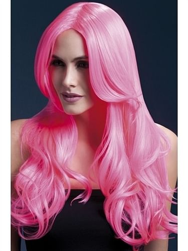 Khloe Wig – Neon Pink