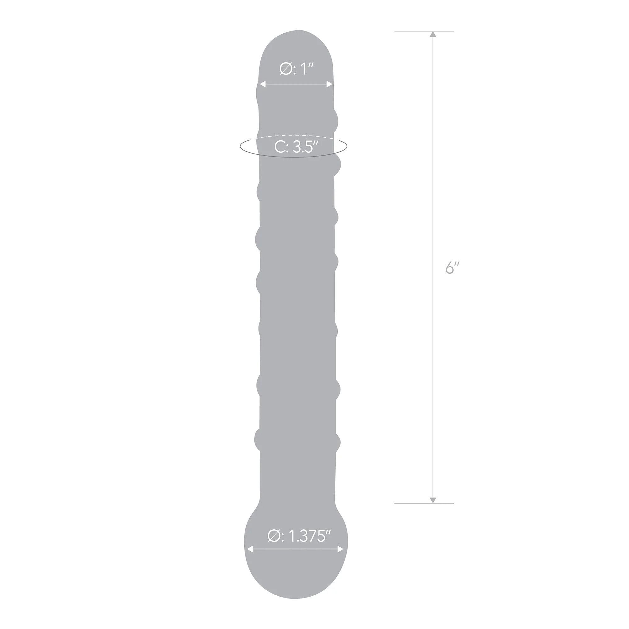 Callisto Clear Glass Dildo