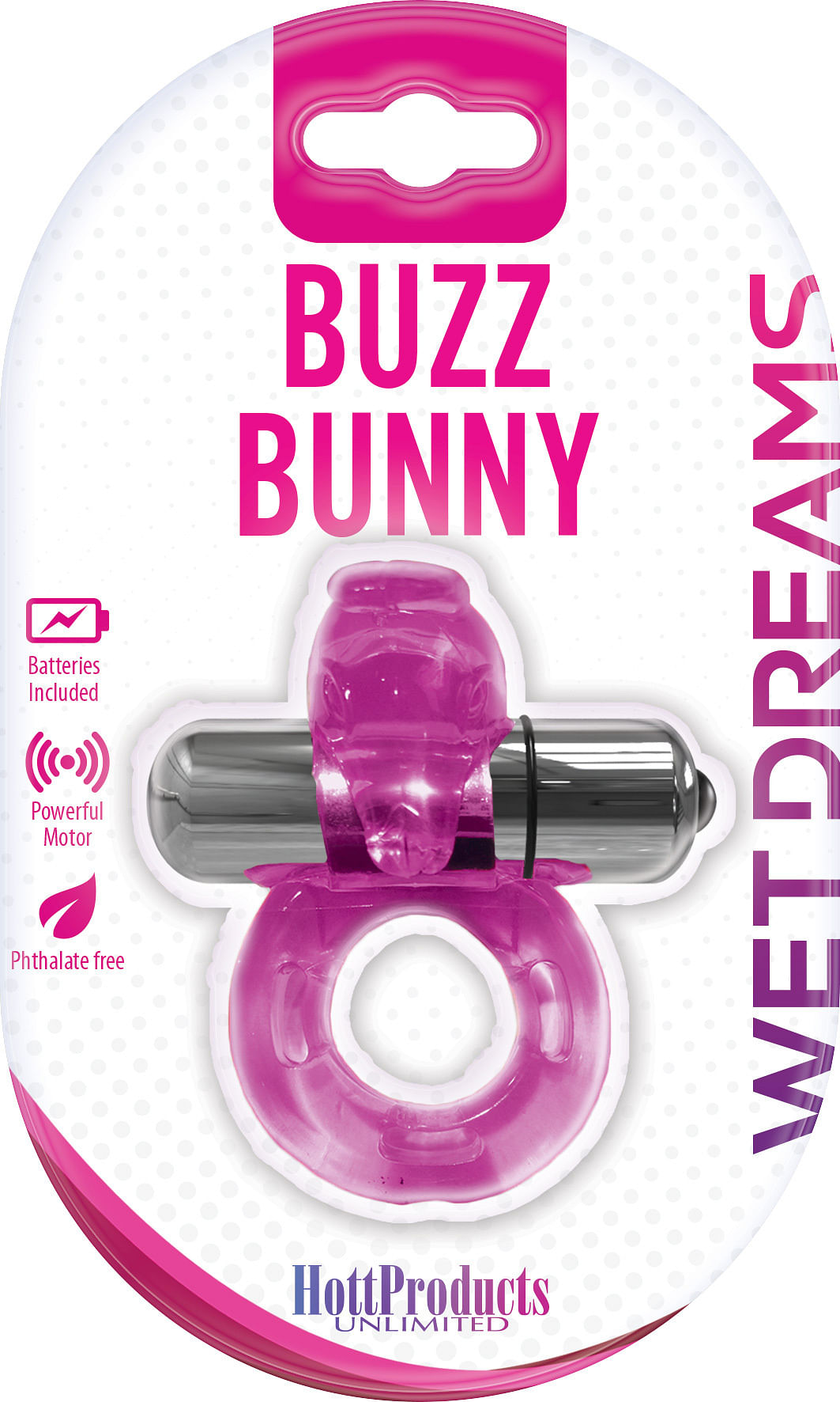 Purrfect Pet Buzz Bunny – Magenta