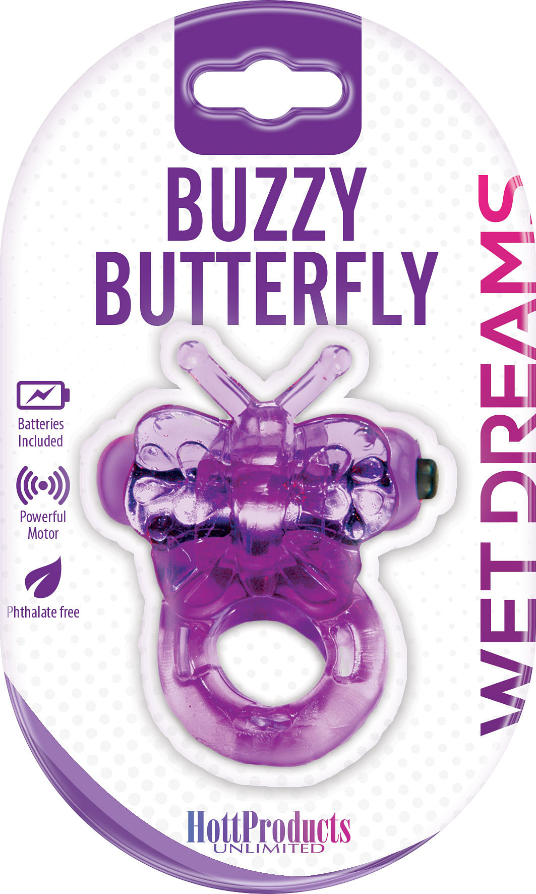 Purrfect Pet Buzzy Butterfly – Purple