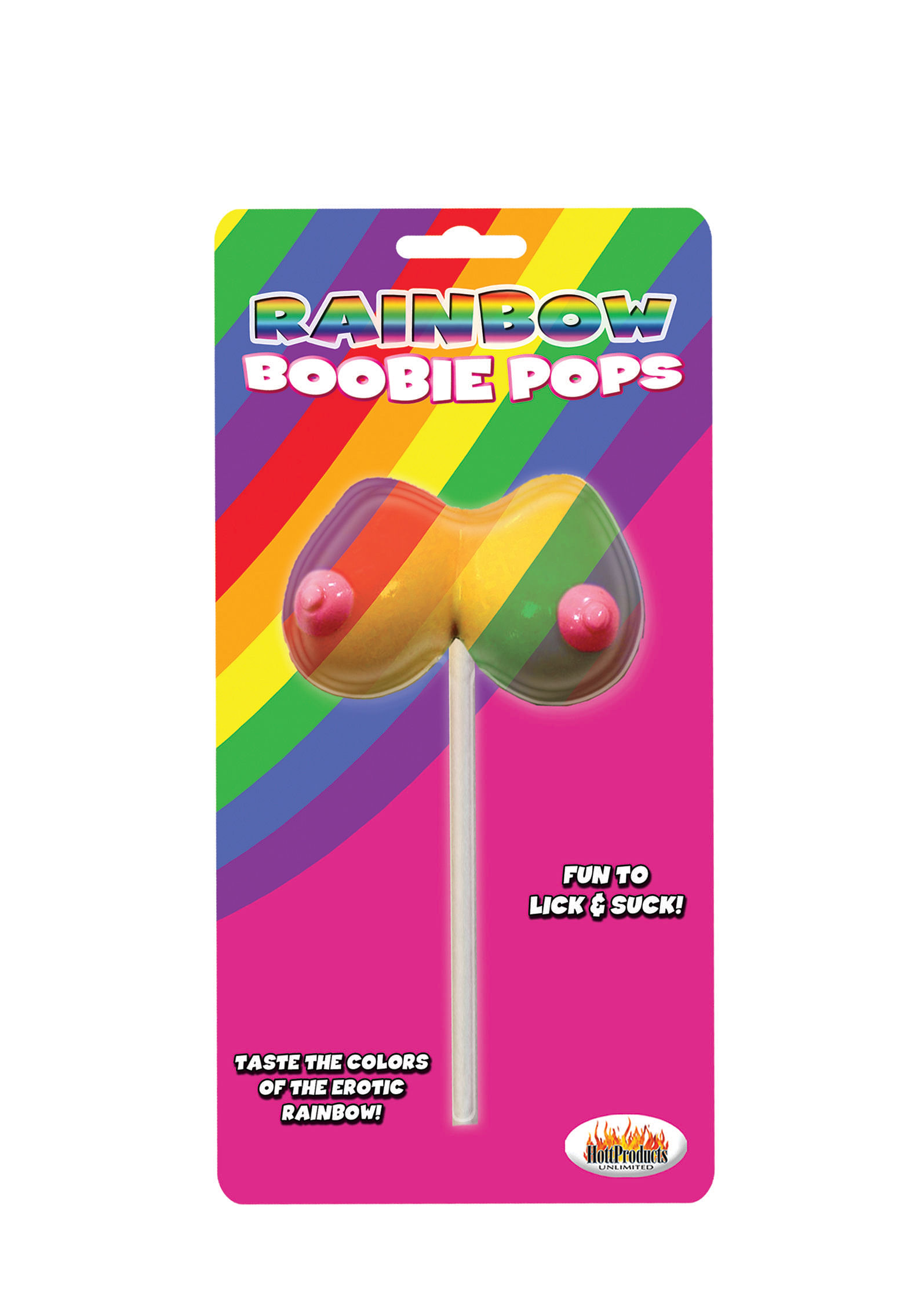 Rainbow Boobie Pops – 1.48 Oz.