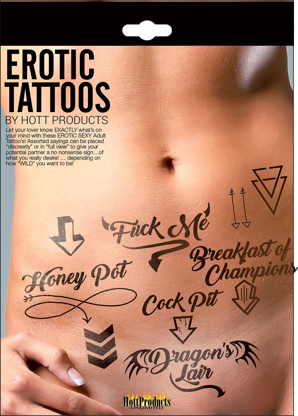 Erotic Tattoo’s – Assorted Pack