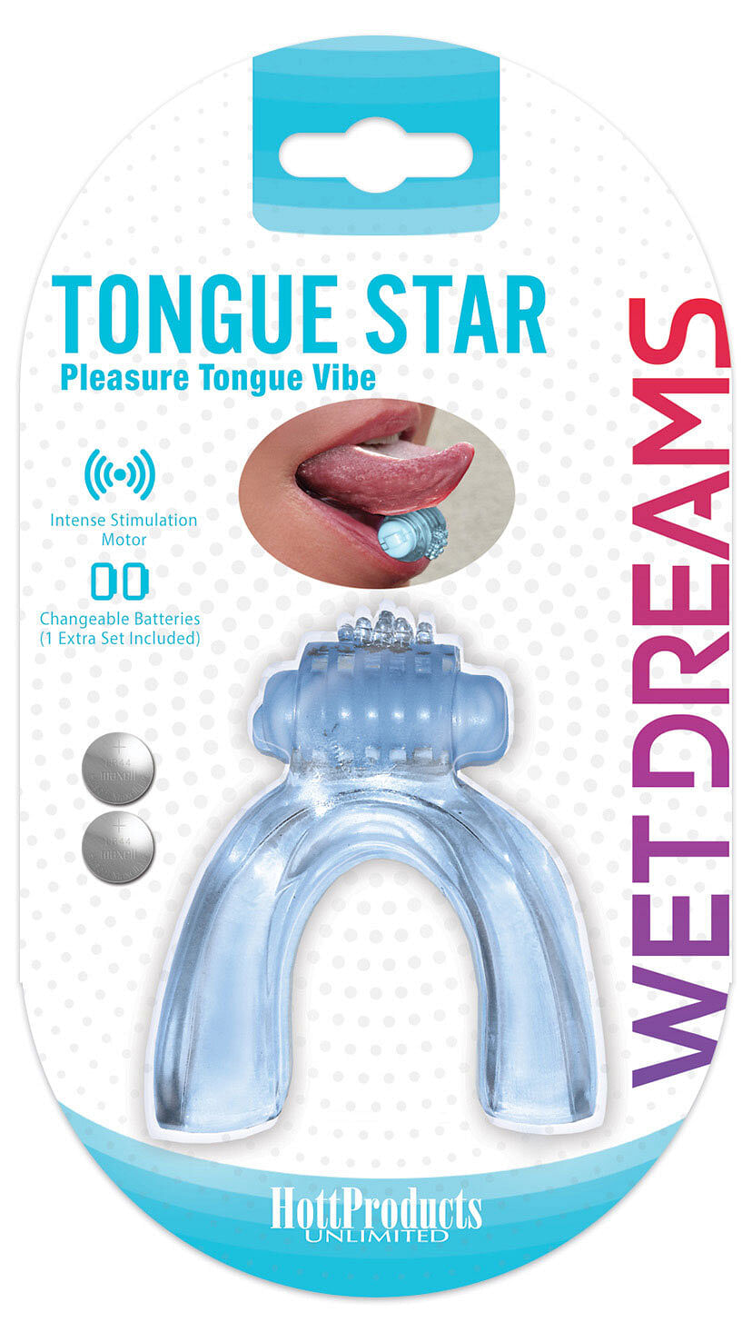 Wet Dreams Tongue Star – Blue