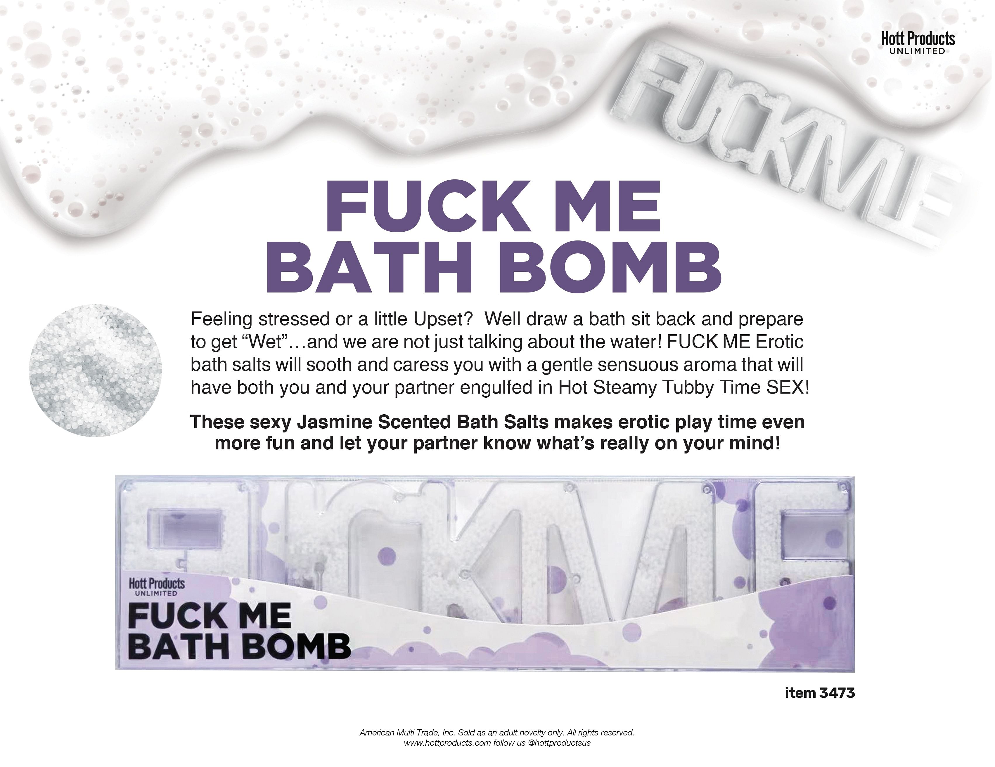 Fuck Me Bath Bomb – Jasmine