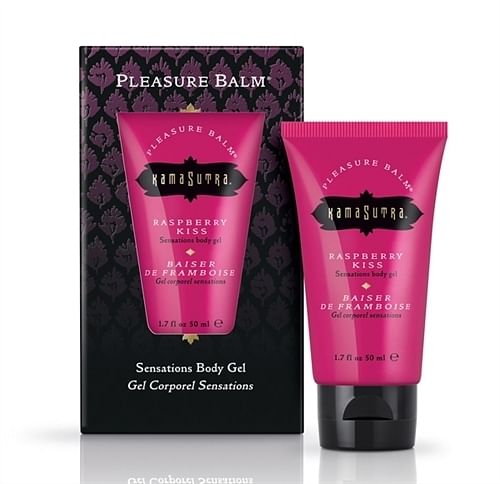 Pleasure Balm Sensations Body Gel – Raspberry Kiss – 1.7 Fl. Oz.