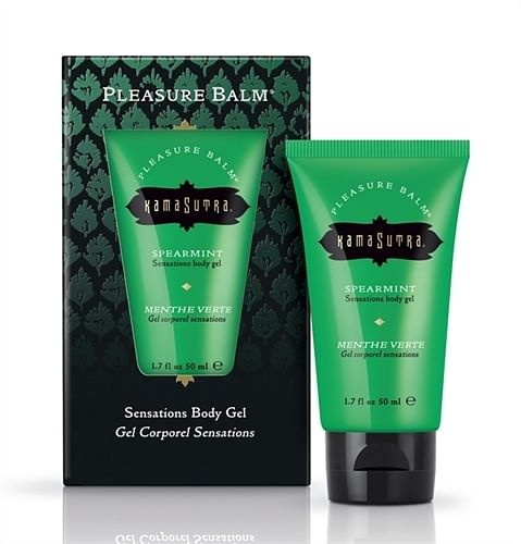 Pleasure Balm Sensations Body Gel – Spearmint  – 1.7 Fl. Oz.