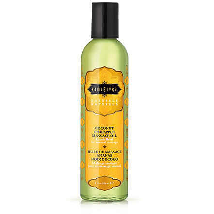 Naturals Massage Oil – Coconut Pineapple 8 Fl Oz