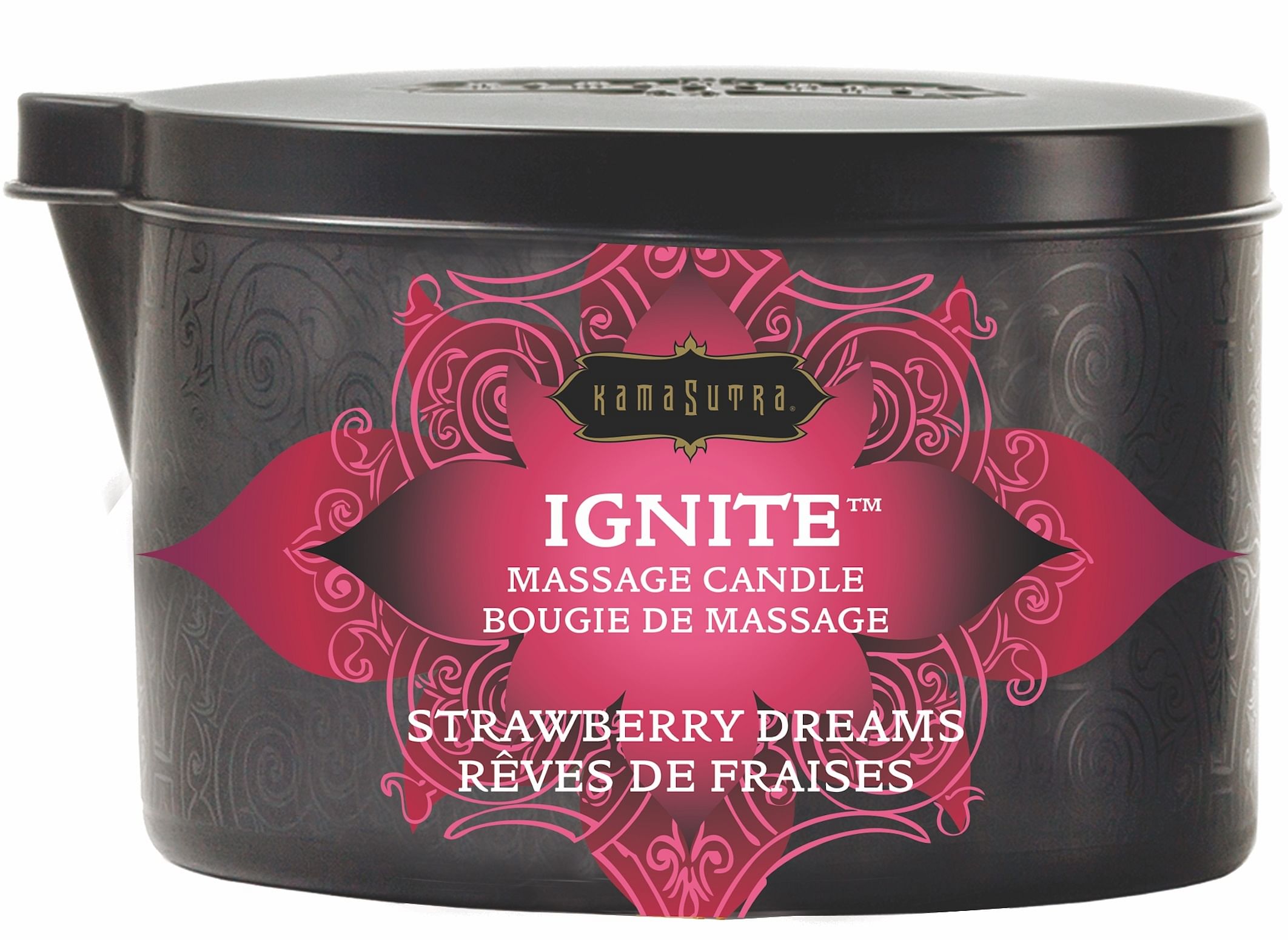 Ignite Strawberry Dreams Massage Candle – 6 Oz.