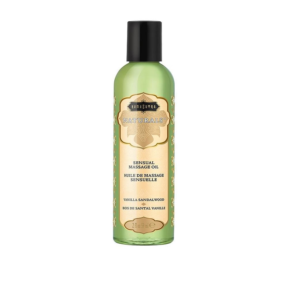 Naturals Massage Oil – Vanilla Sandalwood – 2 Fl  Oz (59 ml)