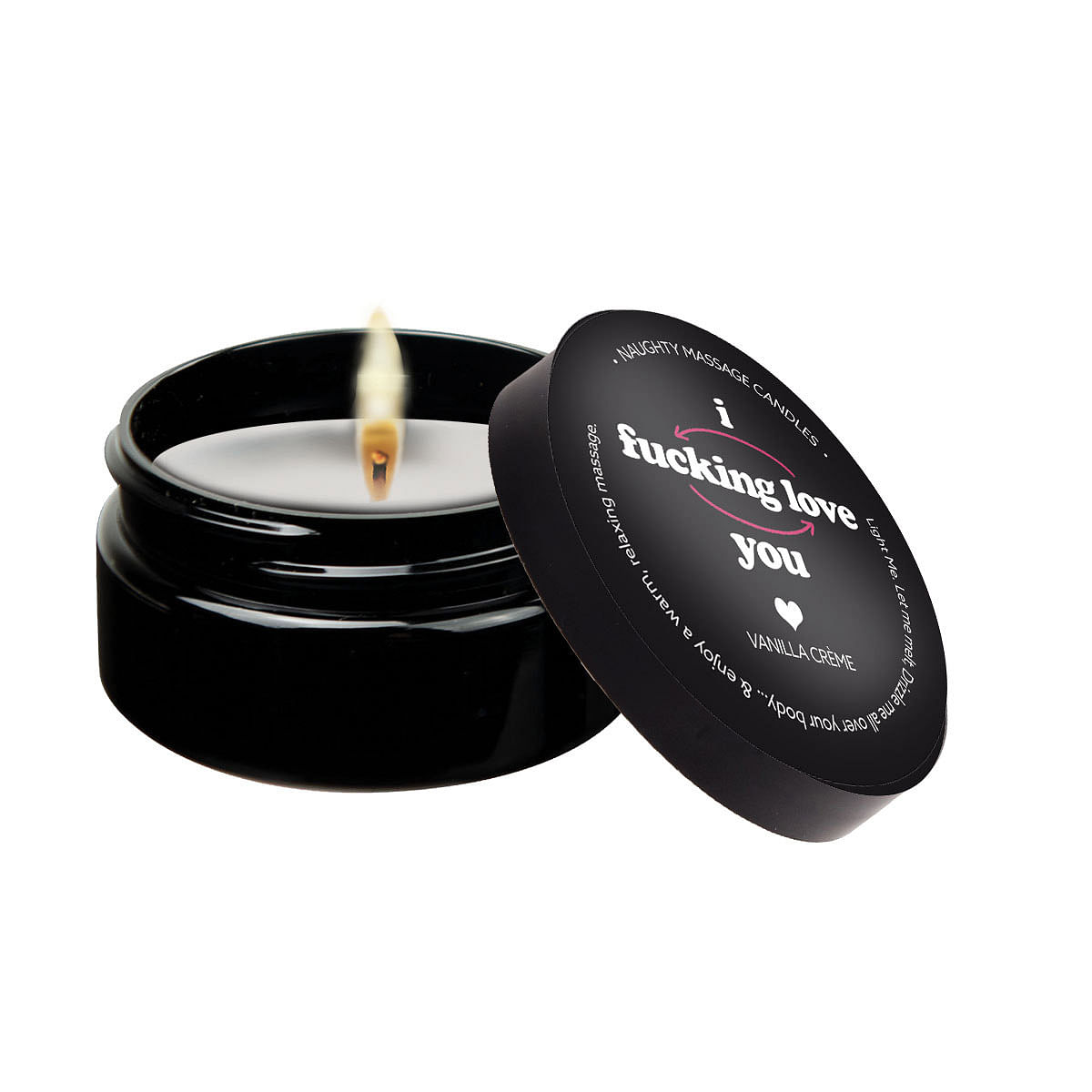 I F*Cking Love You – Massage Candle – 2 Oz –  Vanilla