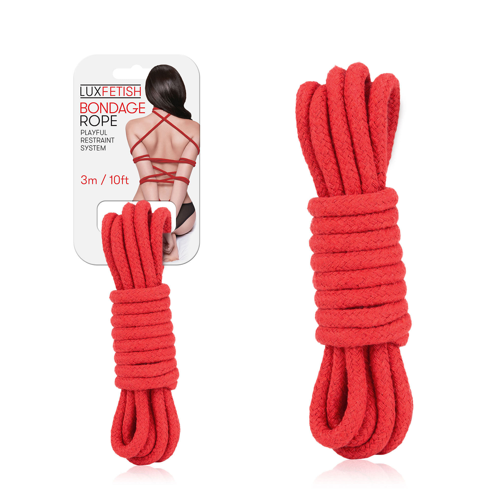 Sexy Bondage Rope 3m / 10ft – Red