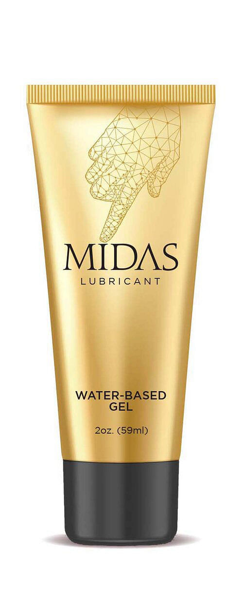 Midas Lubricant –  Water-Based Gel – 2 Fl. Oz.