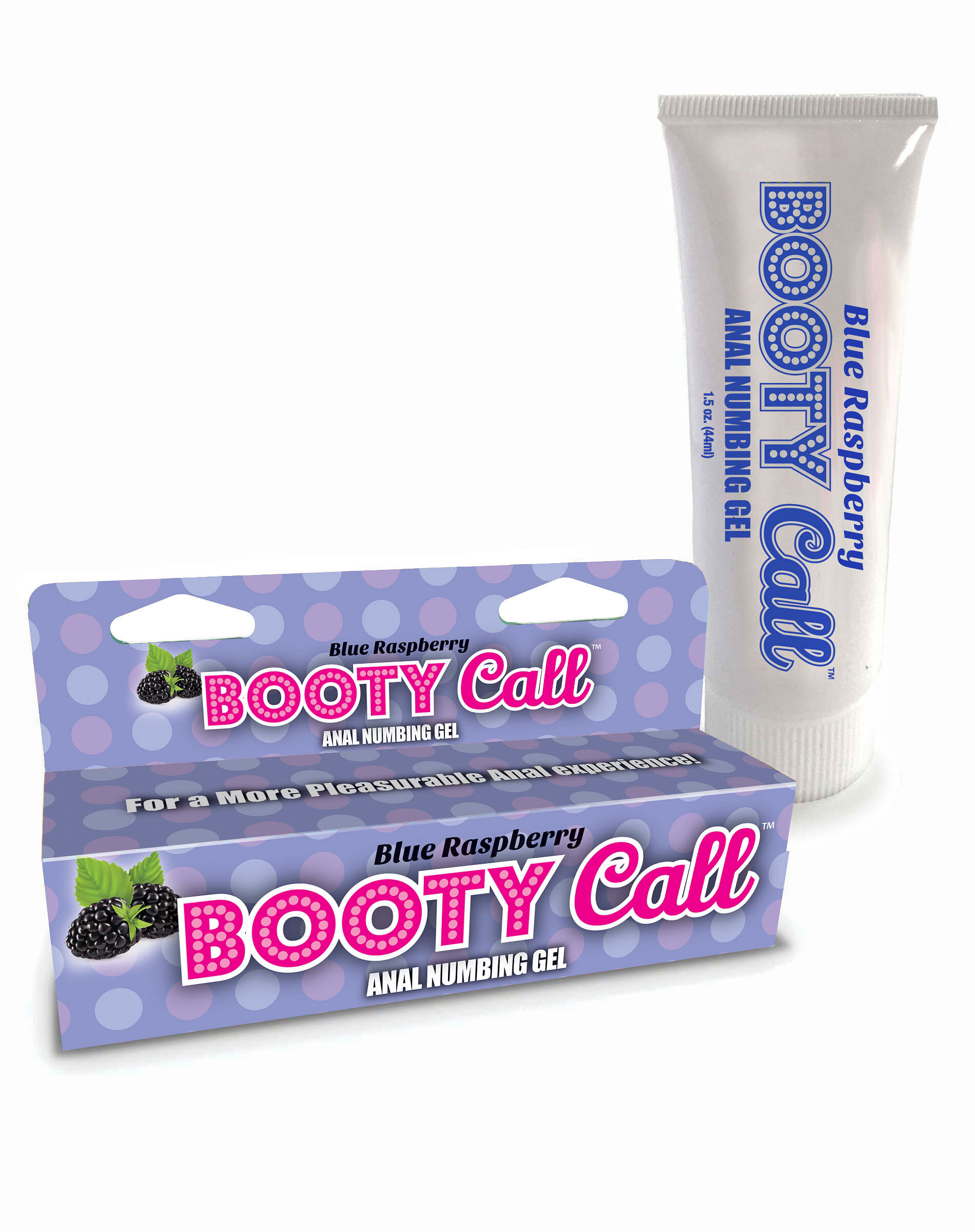 Booty Call – Anal Numbing Gel 1.5 Oz – Blue Raspberry