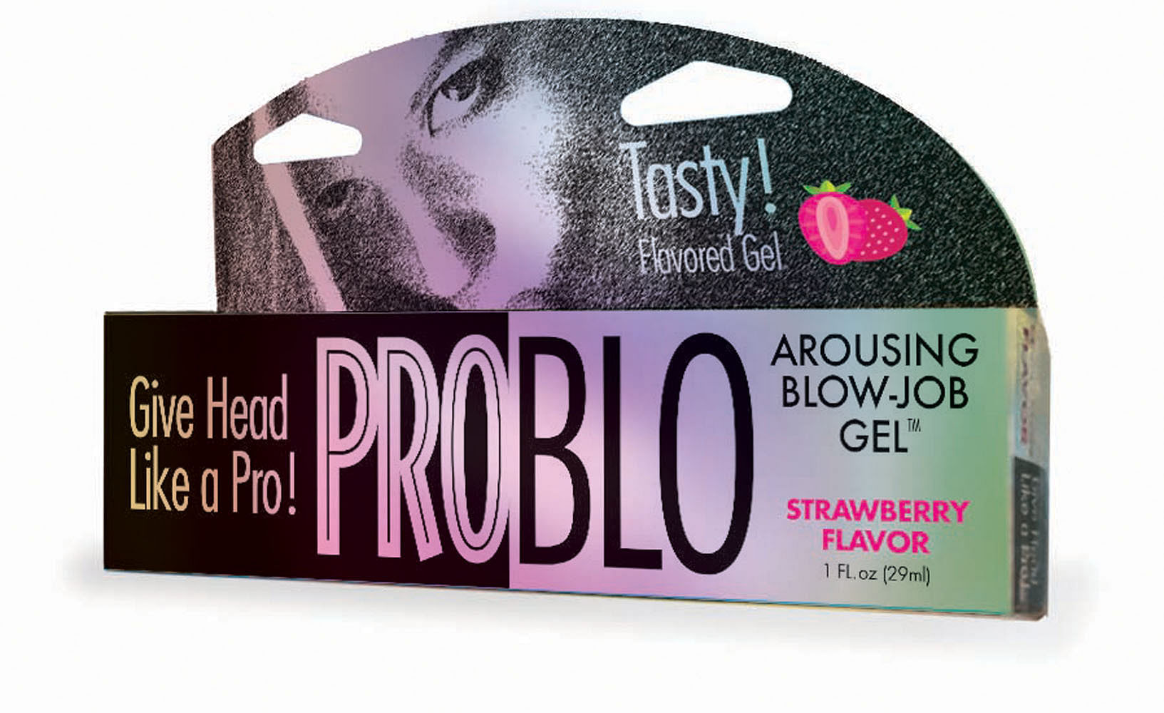 Problo Arousing Blow-Job Gel – Strawberry – 1.5 Fl. Oz.