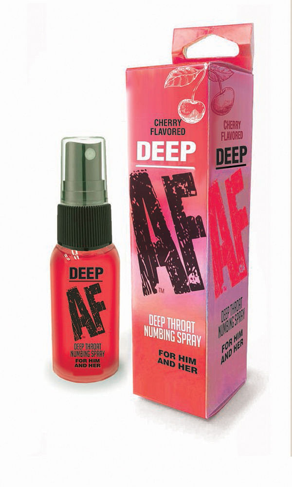 Deep Af Deep Throat Numbing Spray –  Cherry – 1 Fl. Oz.