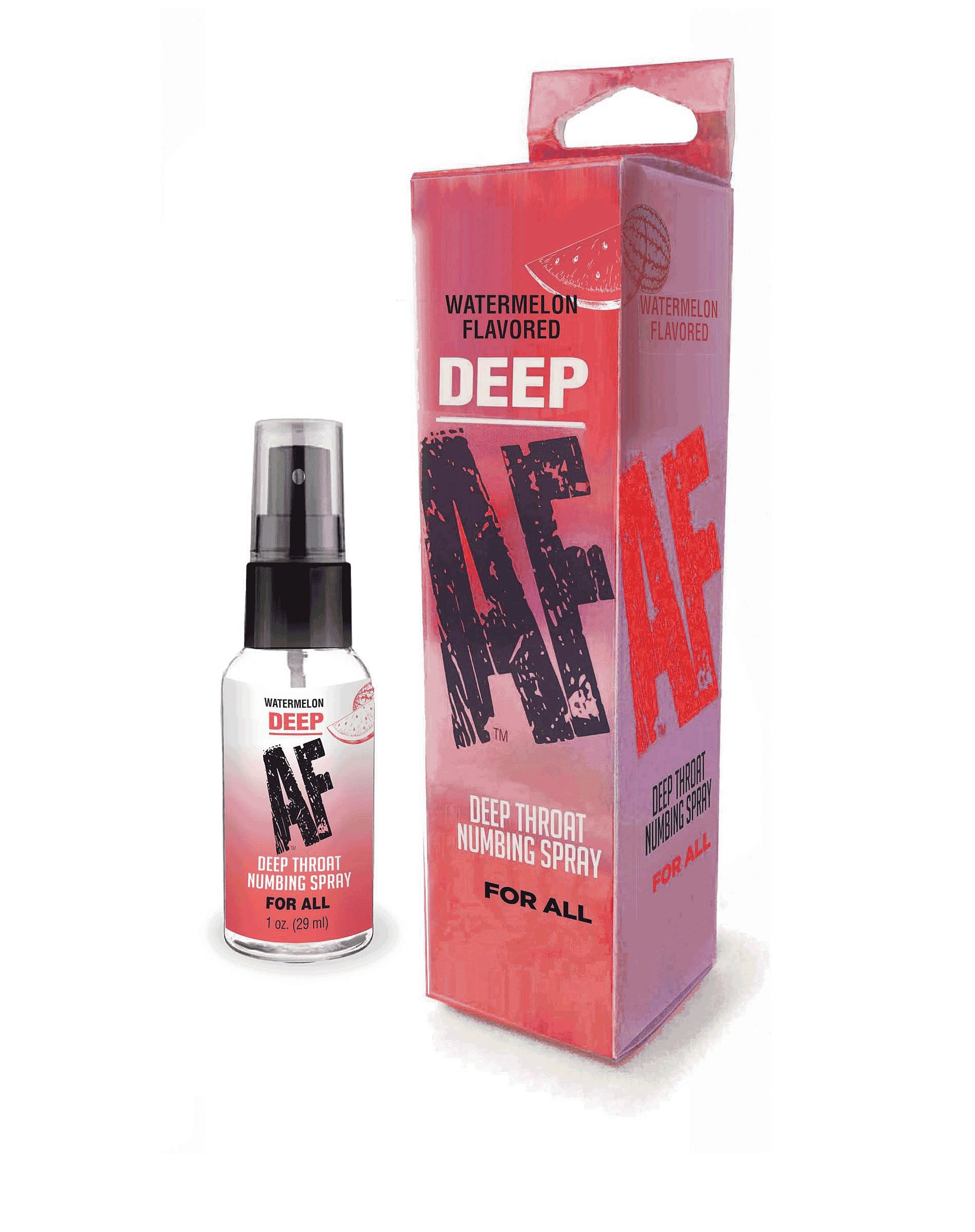 Deep Af Numbing Throat Spray 1 Oz – Watermelon