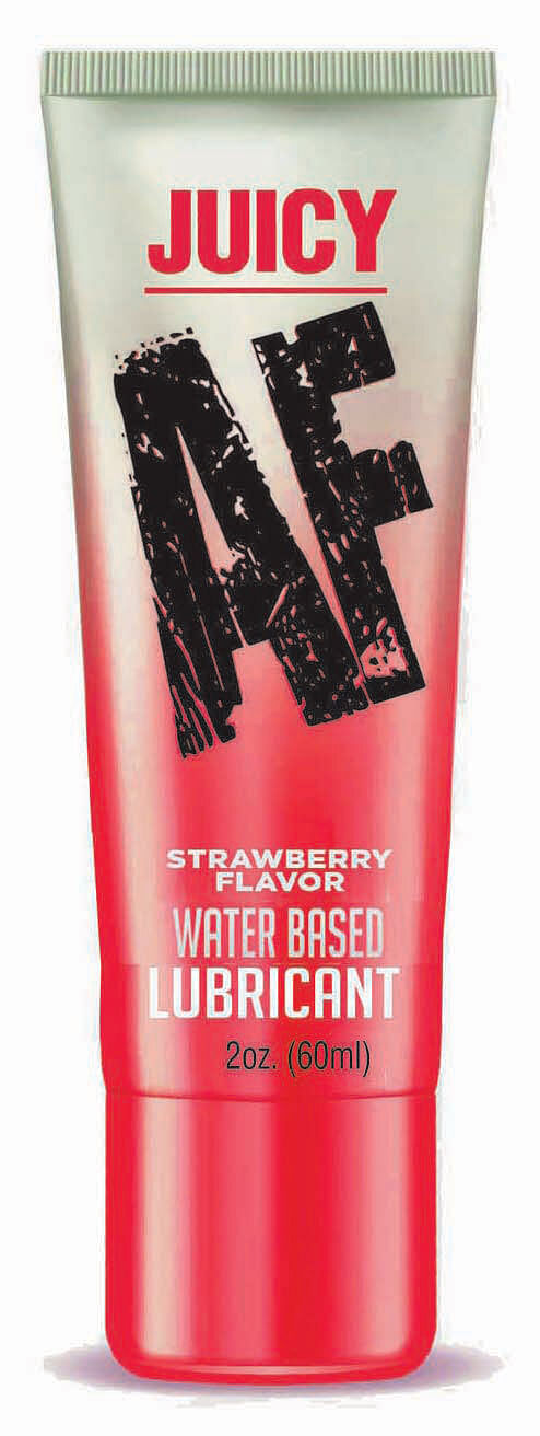 Juicy Af – Strawberry Water Based Lubricant – 2 Oz