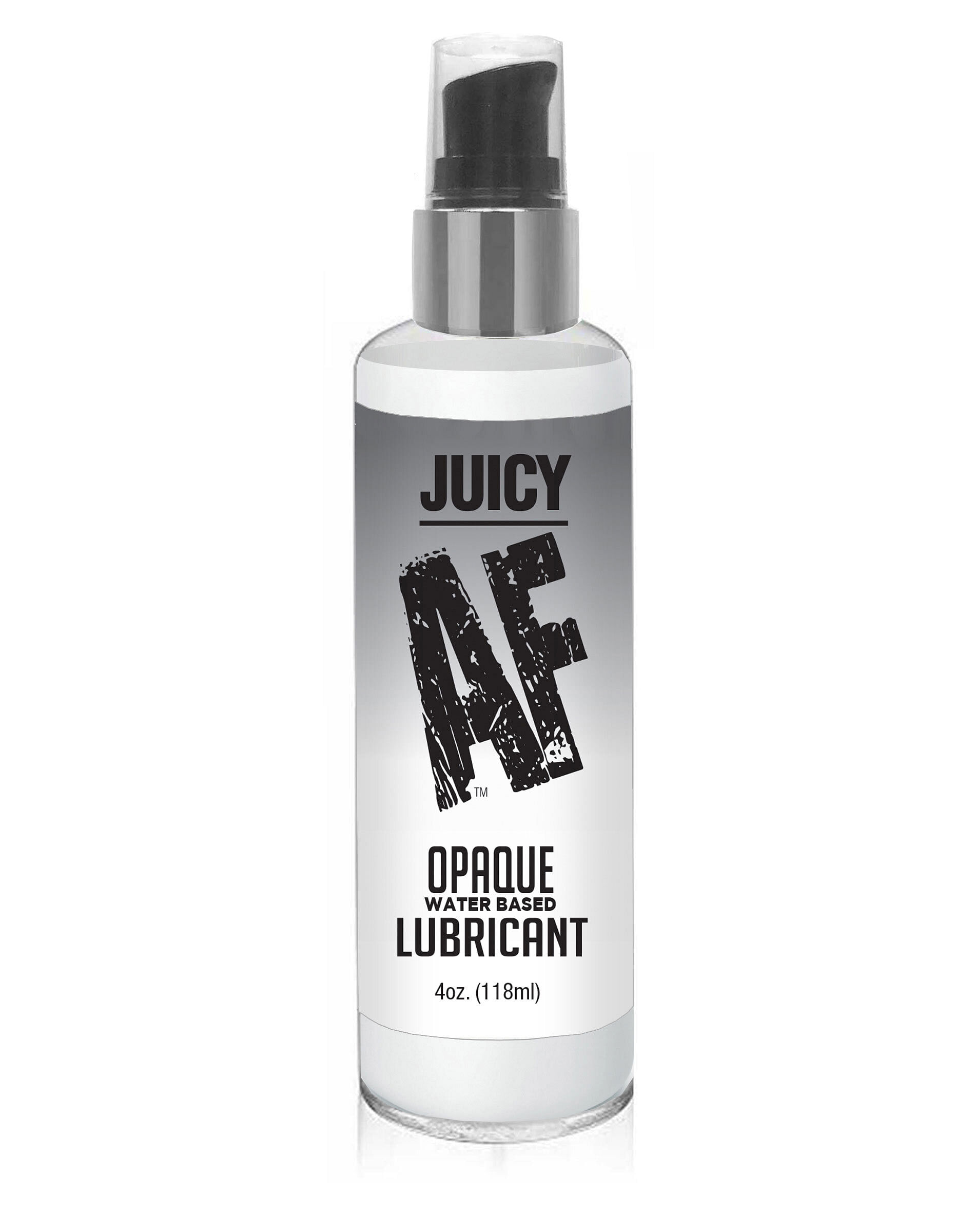 Juicy Af Water-Based Creamy White Opaque  Lubricant – 4 Oz