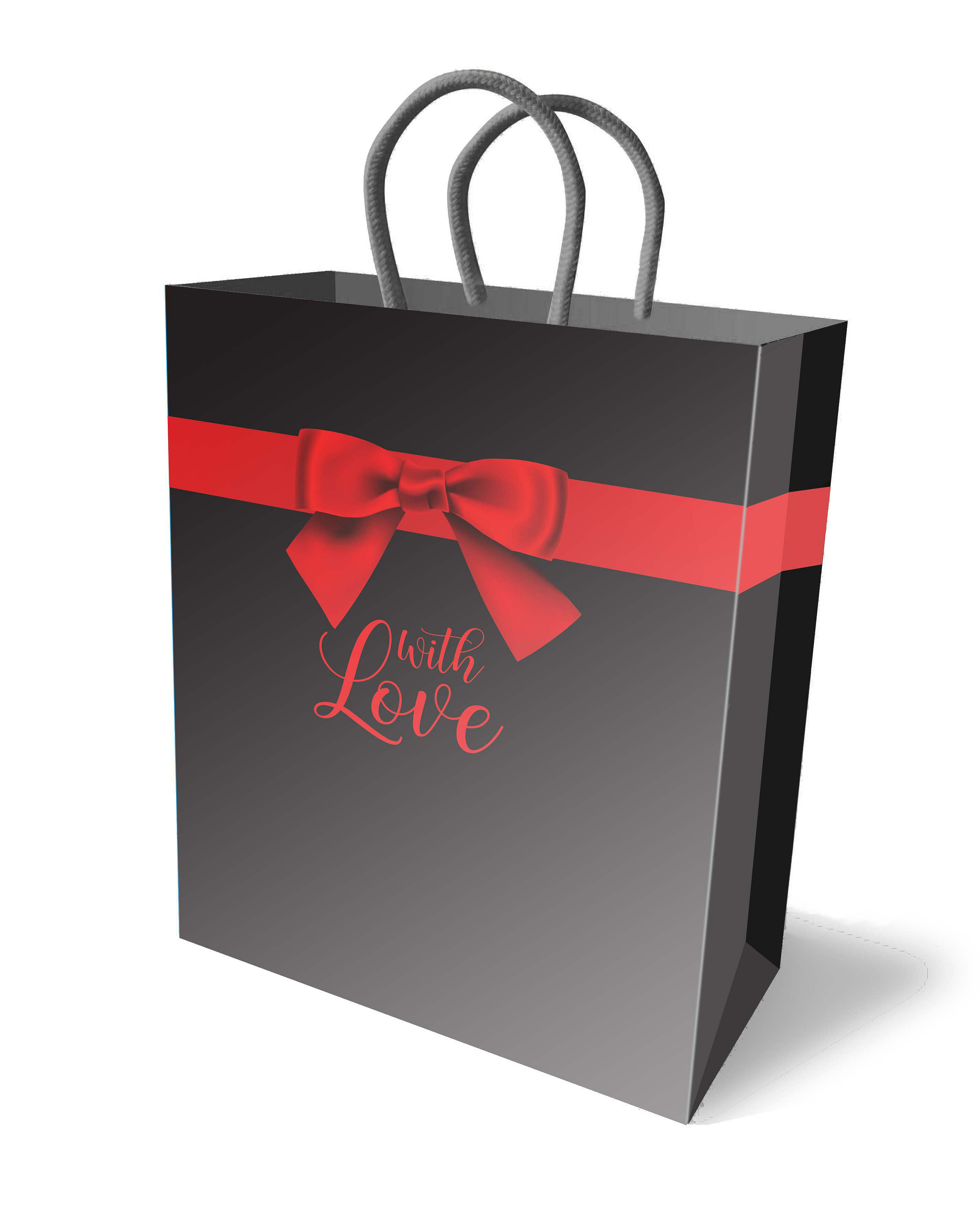 With Love Gift Bag – Black