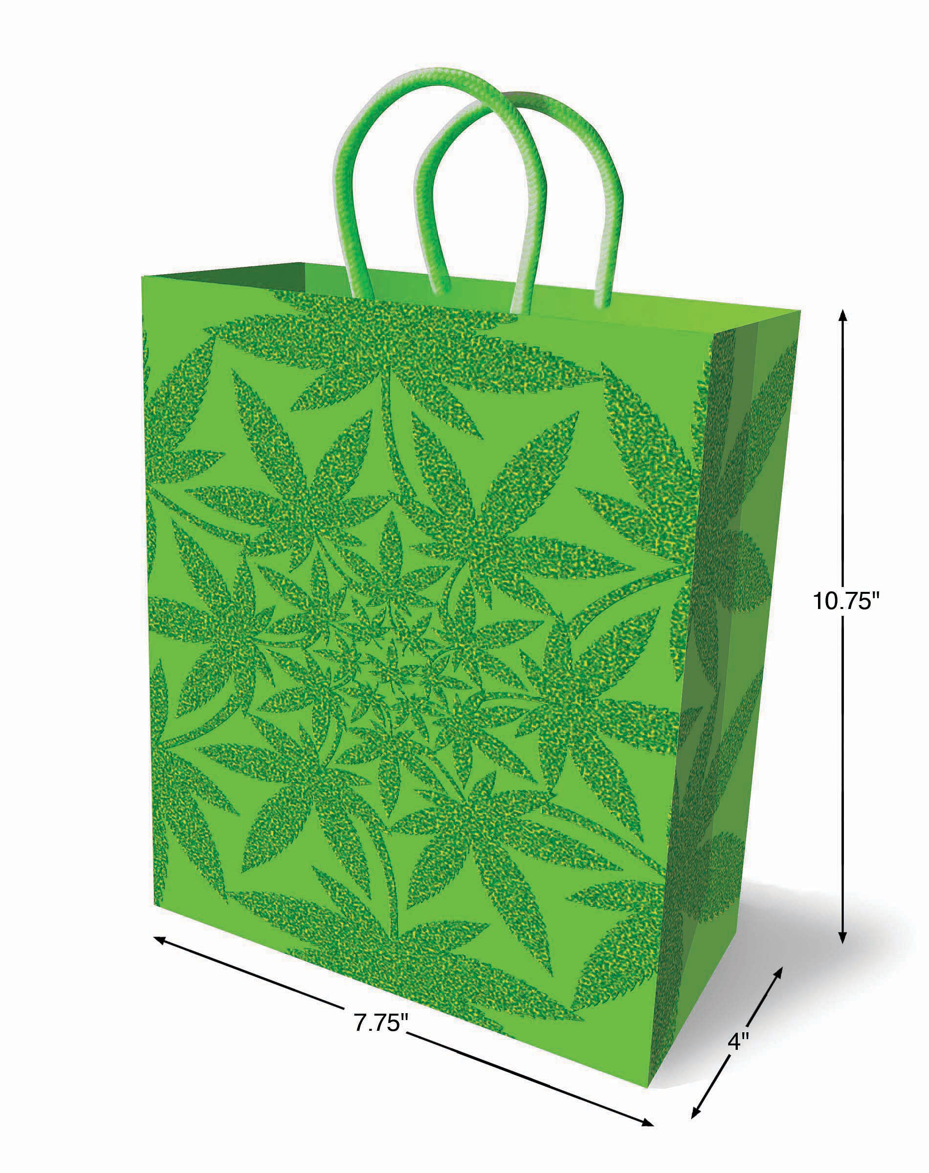 Glitter Ganja Gift Bag – Green