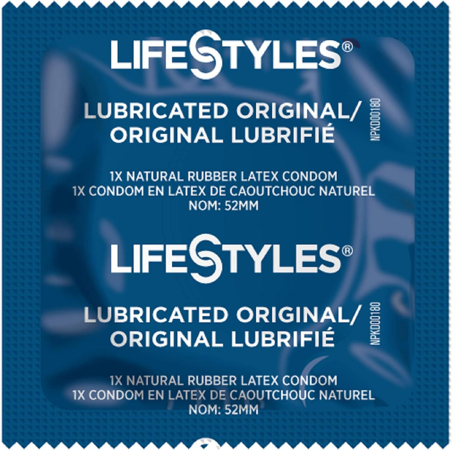 Lifestyles Lubricated – 1000 Piece Case – Bulk