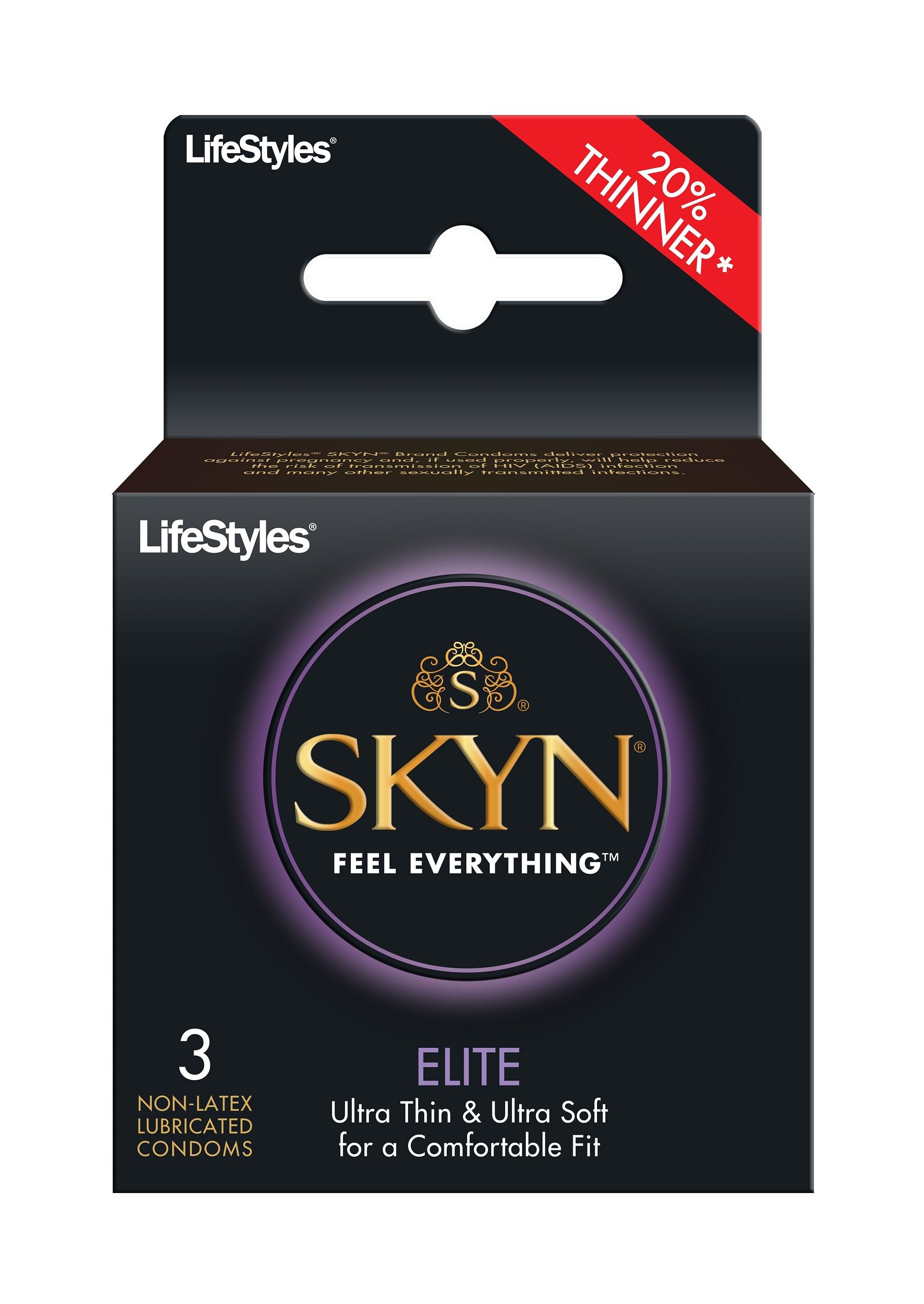 Lifestyles Skyn Elite – 3 Pack