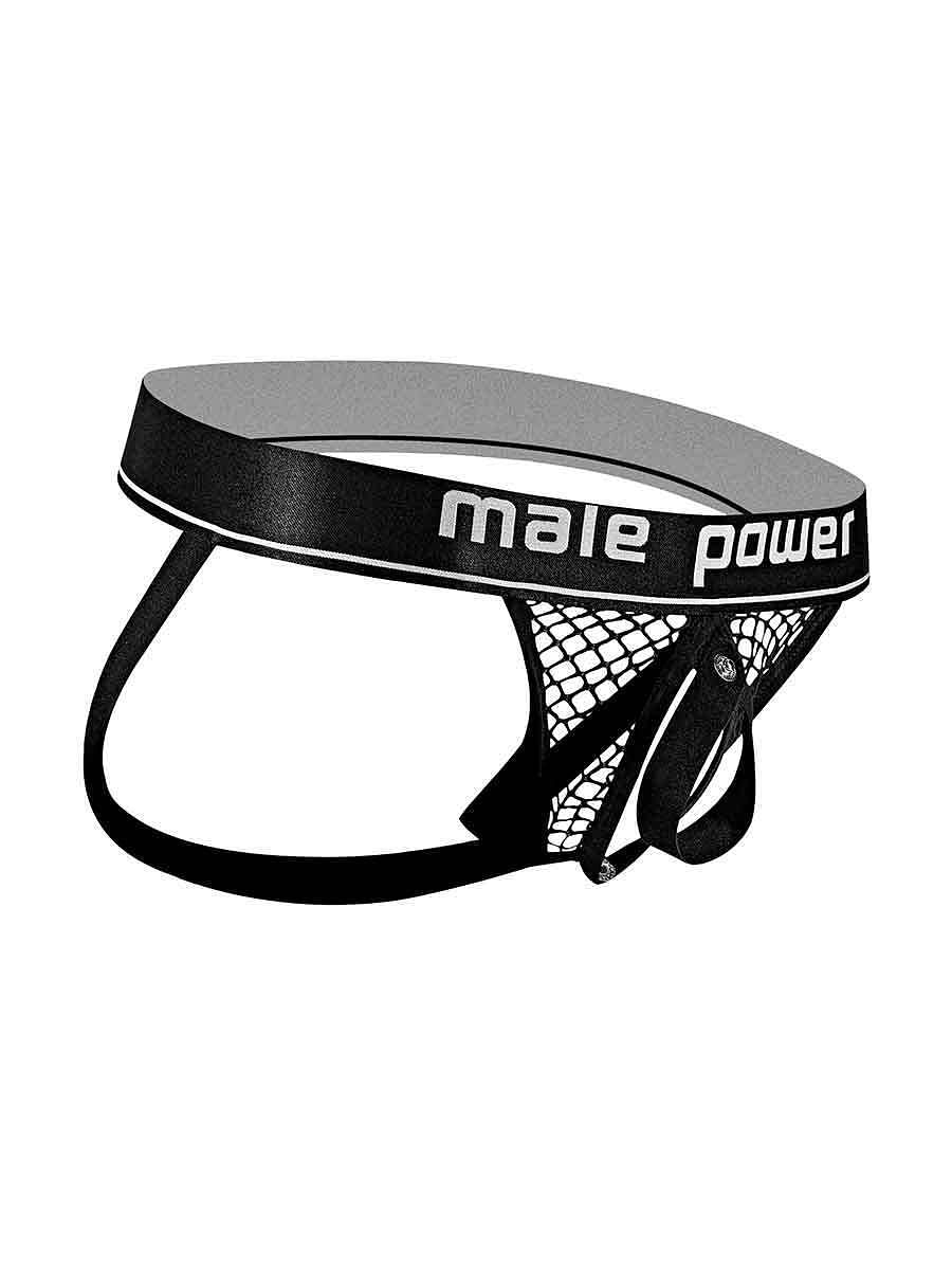 Cock Pit Net Cock Ring Jock – S/ M – Black