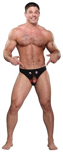 Mr. Nose Bikini – One  Size – Black