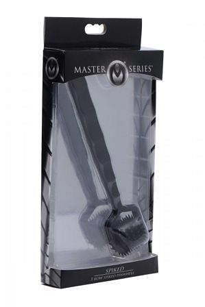 Master Series Spiked 5 Row Pinwheel – Black