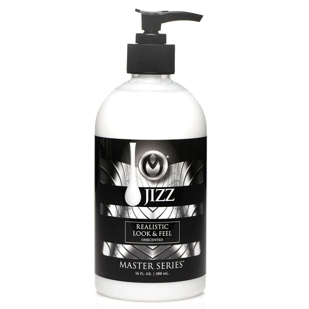 Master Series Jizz Unscented Water-Based Body  Glide – 16 Oz