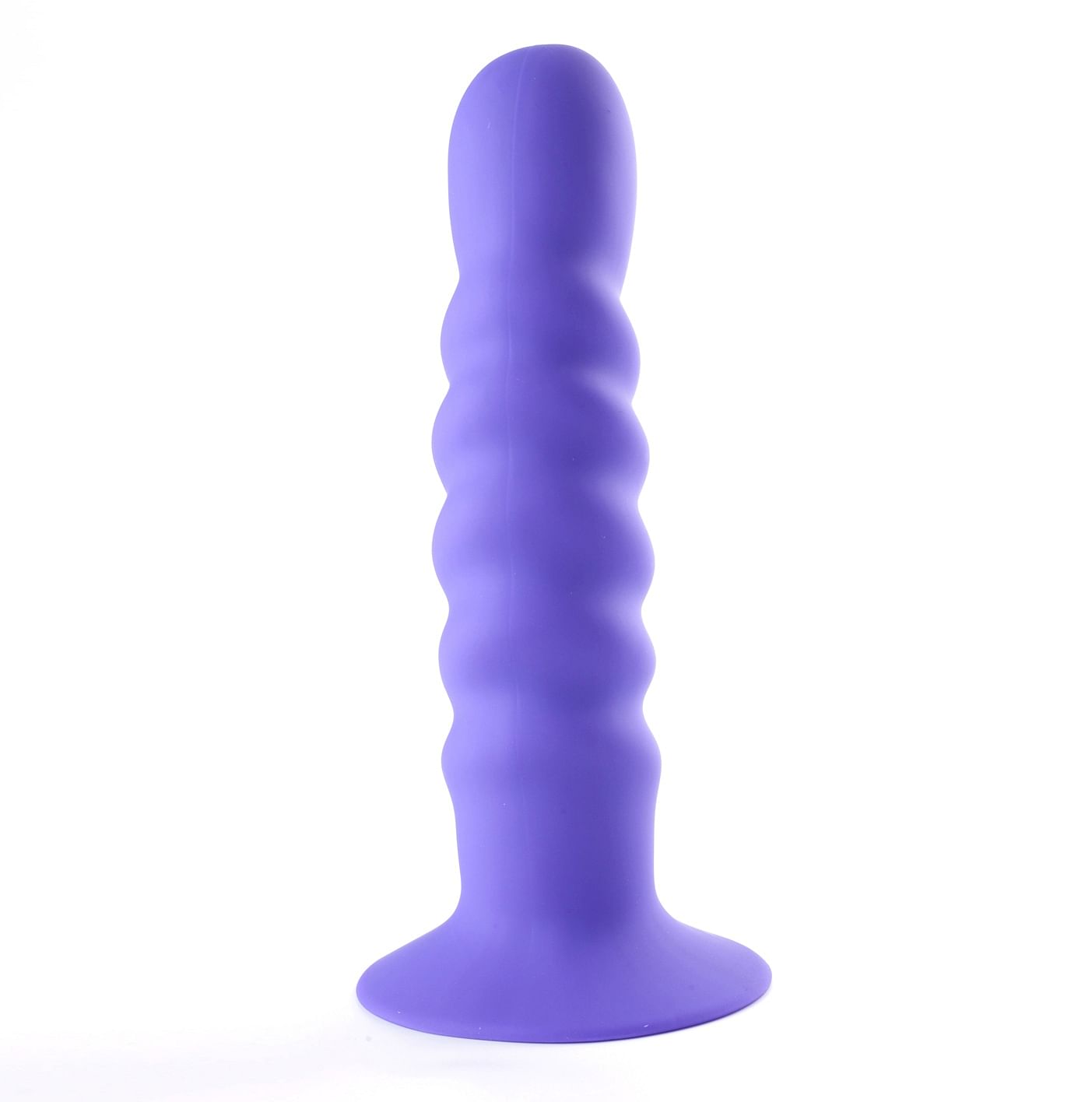 Kendall Silicone Dong Swirled Satin Finish – Neon  Purple