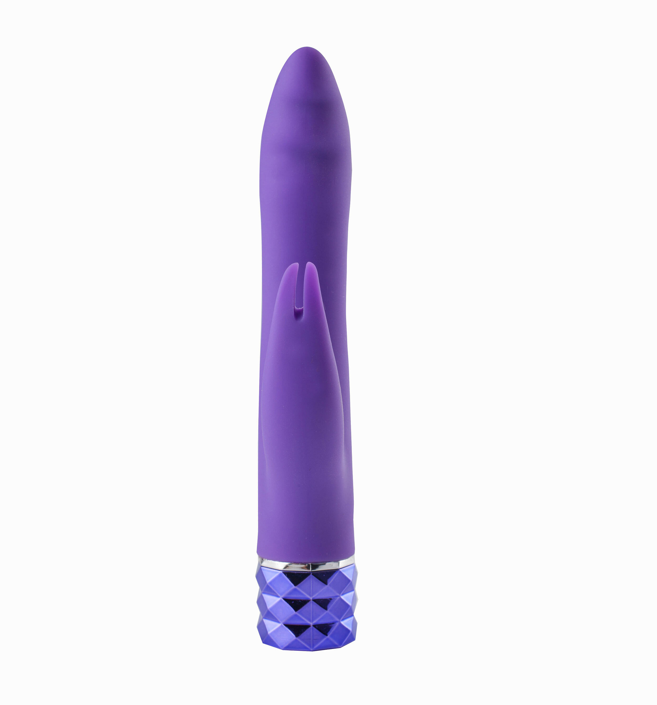 Hailey 10-Function Vibrating Rechargeable Dual  Vibe – Purple