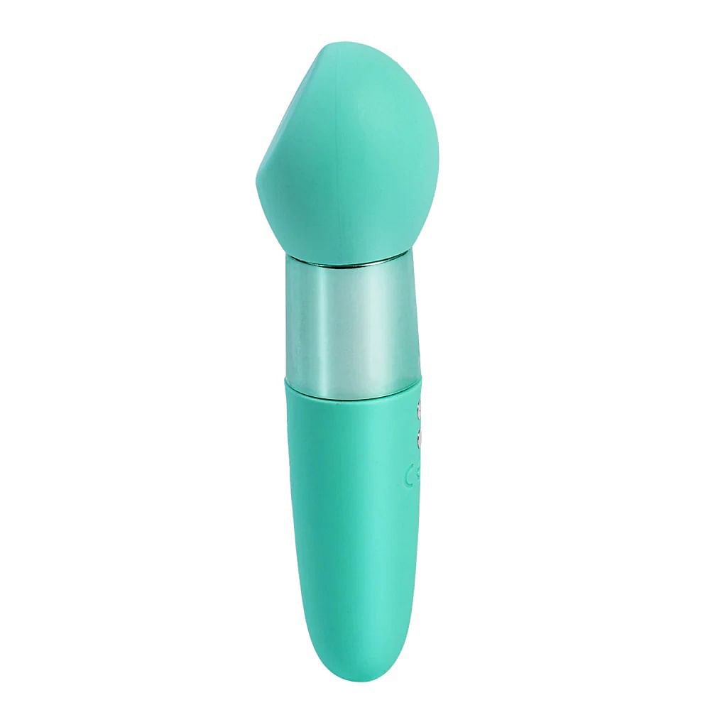 Rina Rechargeable Dual Motor Silicone 15- Function Vibrator – Green