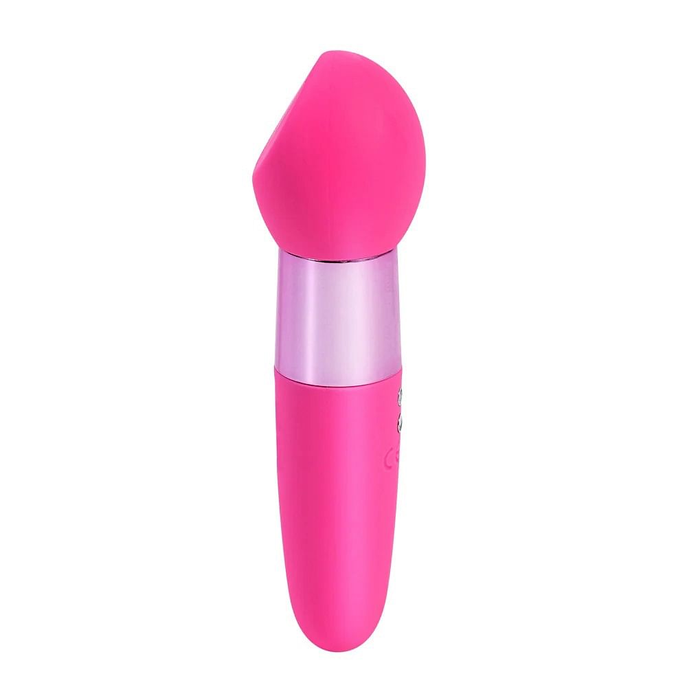 Rina Rechargeable Dual Motor Silicone 15- Function Vibrator – Pink