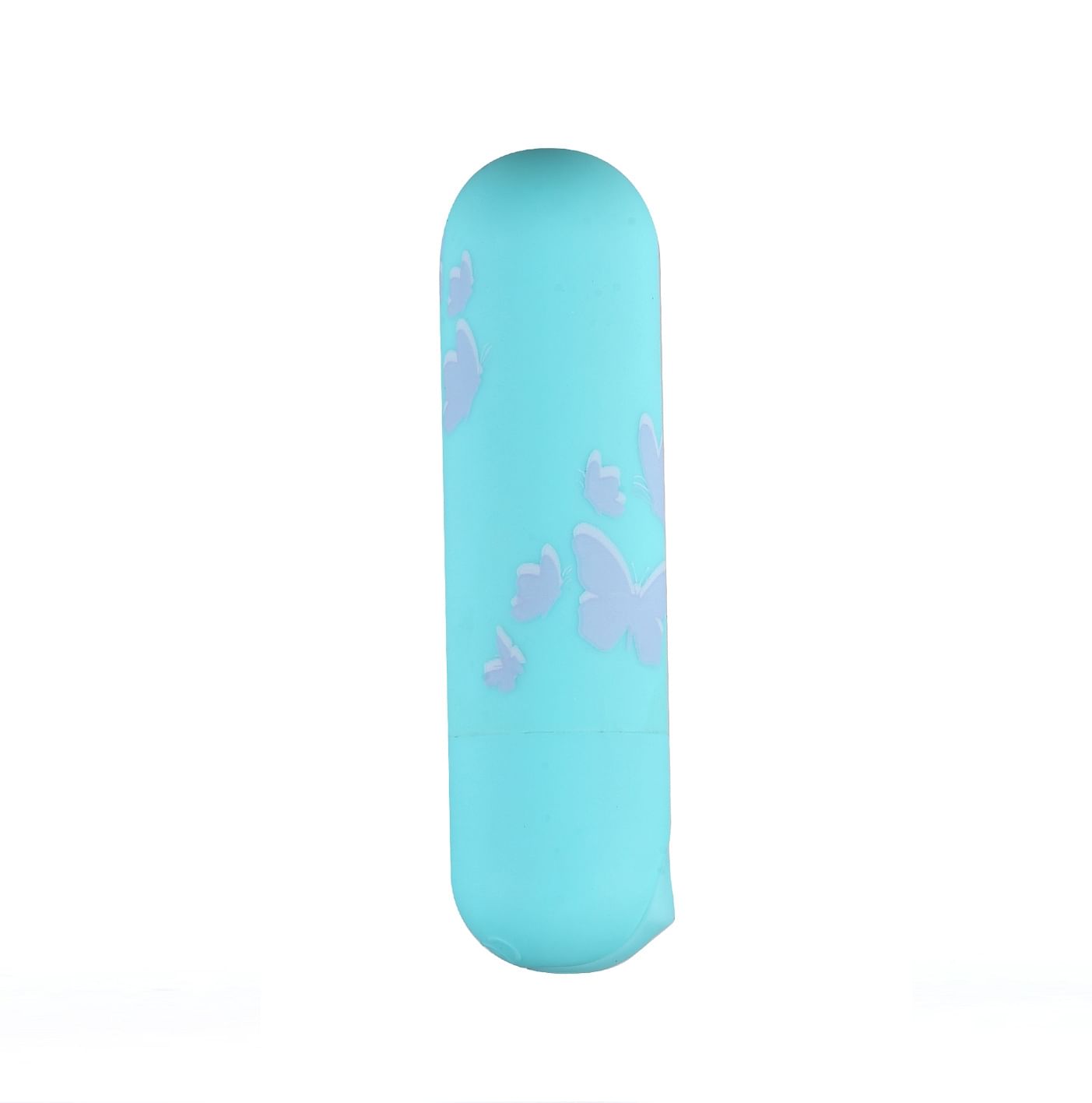 Julia Butterfly Print Mini Bullet – Teal Blue